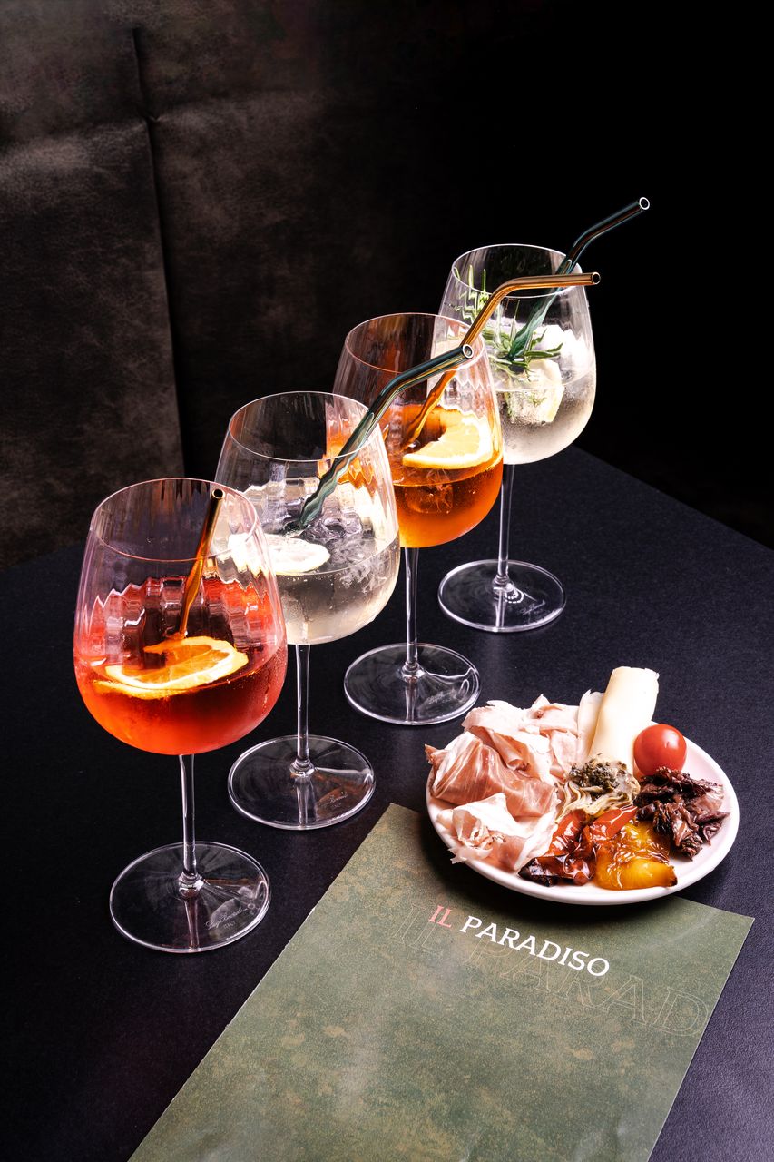 Aperol Spritz und Antipasti beim Grand Opening im Mai 2024